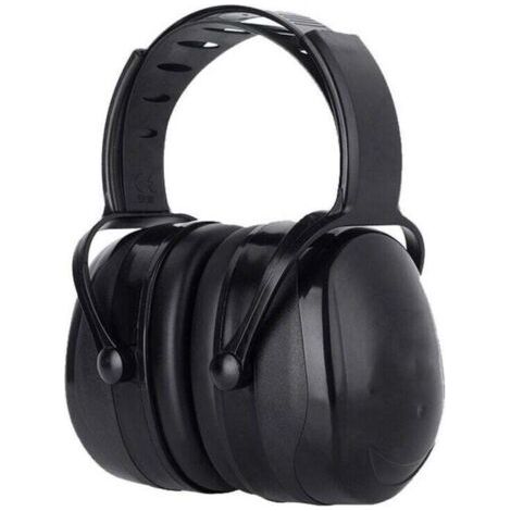 Casque Anti Bruit Adulte Réglable Confortable, avec Une Atténuation de SNR 38dB, pour Milieu Bruyant ou Stressant-Noir.. (1/4)