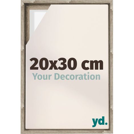 Your Decoration - Cadre flottant  - Chene Sonoma - Cadre en caisse américaine pour toile sur chassis - MDF - Lyon (1/5)