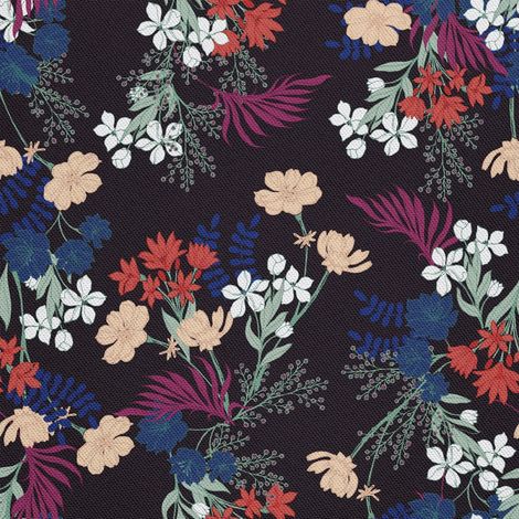 Tela decorativa para exteriores Oxford - Motiv Feldblumen I DX236 (1/5)