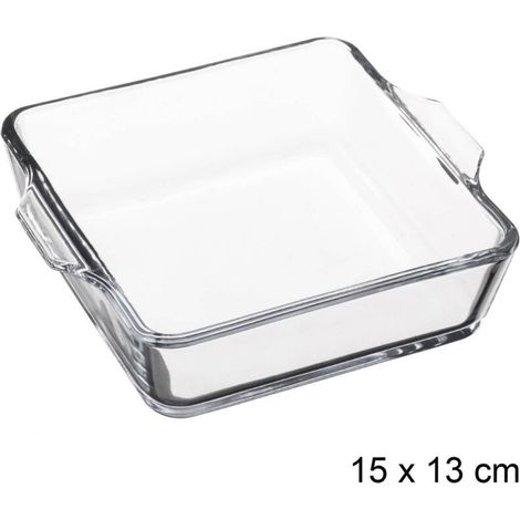 Plat En Verre Pour Four De 15cm X 15cm