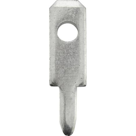 Vogt Verbindungstechnik  378008.61 Linguetta piatta terminale Larghezza spina: 2.8 mm Spessore spina: 0.8 mm 180 ° Non (1/2)