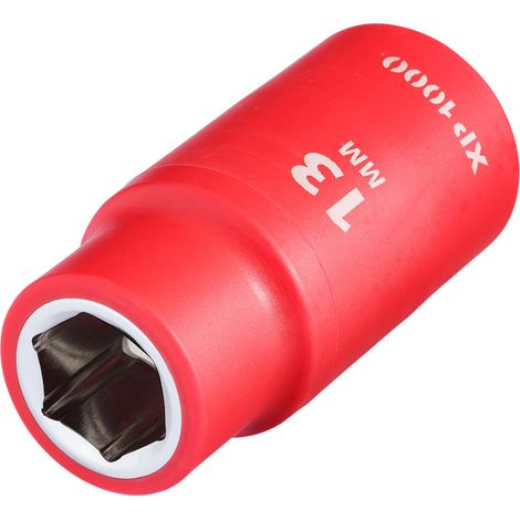 Draper 17758 XP1000 VDE Socket, 1/2"" Sq. Dr., 13mm (1/2)