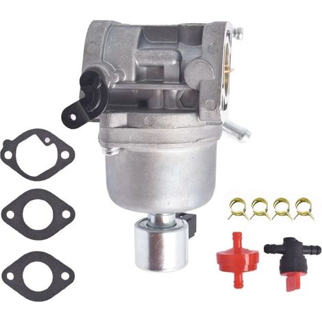 Vergaser für Briggs & Stratton 697722 491026 4045A7 401577 406577 407577 699815 699814 20HP Traktor, für Toro 74591 74592 74704, mit Dichtung FLITI (1/4)