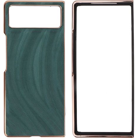 Galvanisierte Schutzhülle für Xiaomi MIX Fold 2, kratzfeste Hülle, grün (1/5)
