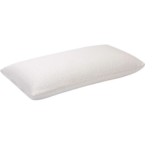 Oreiller viscoélastique en bambou et polyester de différentes tailles avec housse extérieure et fermeté moyenne (1/3)