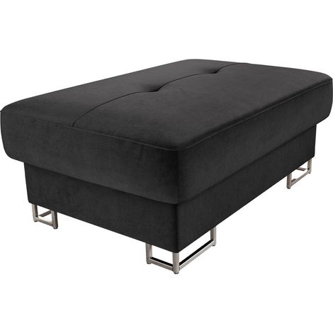 Banco acolchado Comfivo 238, Manila 18, 42x67x104cm, Diámetro: 0, Tapiz, Patas: Metal, 0 (1/4)