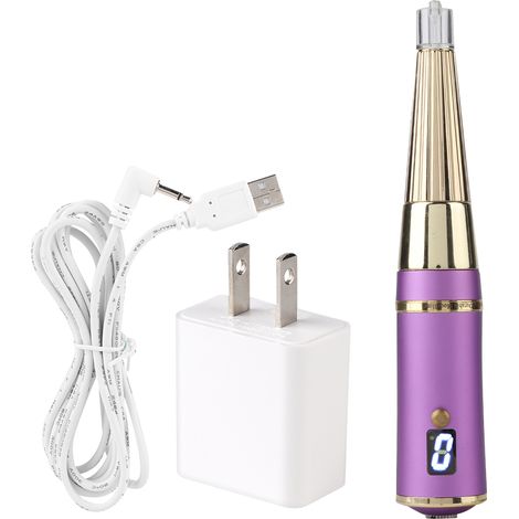 Machine tatouage semi-permanent sourcils eye-liner lèvres stylo US 110-240V violet (1/5)