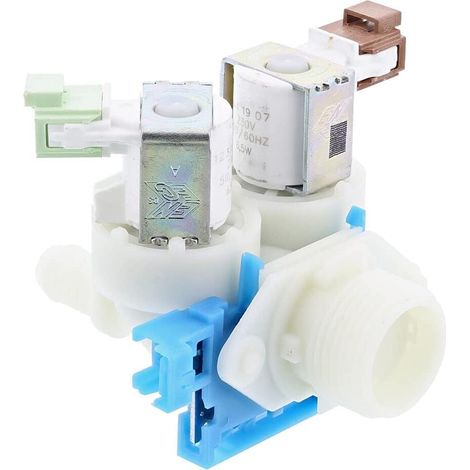 ELETTROVALVOLA 2 VIE LAVATRICE REX AEG ZANUSSI ELECTROLUX 1325186508 LV 34