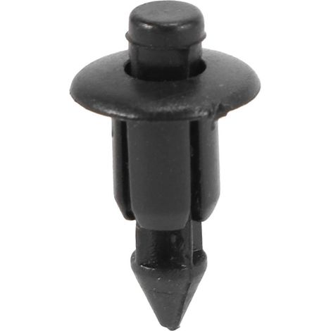 50X 6MM RIVETTI CLIP SCATTO FISSAGGIO PLASTICA CARENE MOTO HONDA SUZUKI KAWASAKI (1/5)