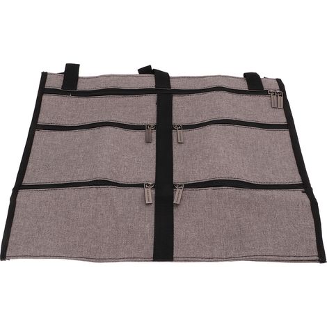 Cintre de sécurité dissimulé antidéchirure 600D, gris, résistant à l'usure et à la saleté, poche cachée pour maison et voyage (1/5)