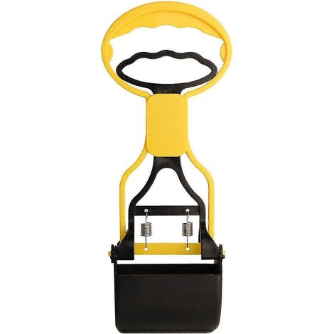 Ramasse-crottes pour animaux, ramasse-crottes portable pour chiens de toutes tailles, manche long, matériaux haute résistance, durable et facile à utiliser. Idéal pour les chiens de toutes tailles. (1/5)