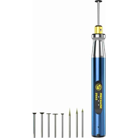 IRX6 – stylo de gravure électrique Portable à vitesse réglable, Mini Machine à polir les puces pour Smartphone, Rechargeable (1/5)