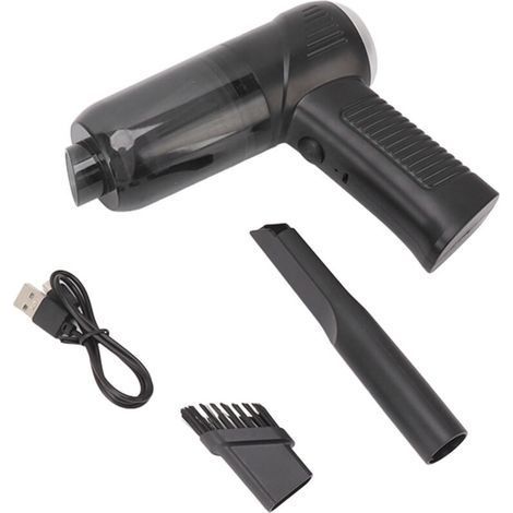 Mini aspirateur de voiture à main sans fil, plumeau d'air pour le nettoyage du clavier d'ordinateur, batterie intégrée (1/5)