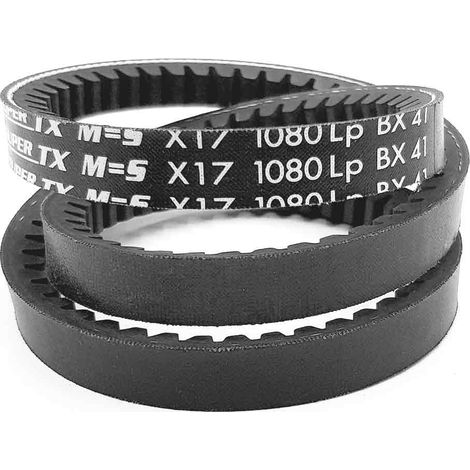 Courroie type trapézoïdale crantée BX41