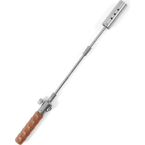 Pistolet à peinture portable détachable pour extérieur, pour barbecue domestique en acier inoxydable, grillades, camping, feu de charbon de bois (1/5)