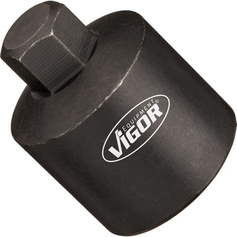 VIGOR Douille à cliquet creuse V7158-2 Carré creux 10 mm (3/8 pouce) Profil hexagonal extérieur 8