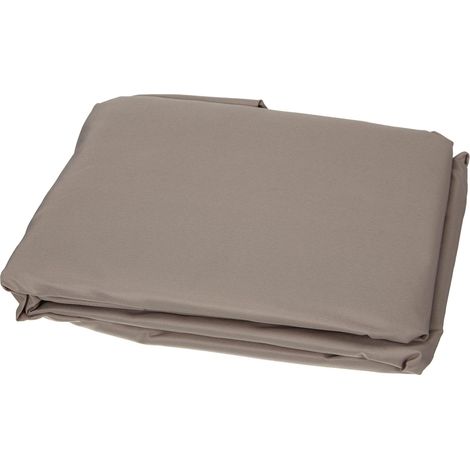Vela ombreggiante - triangolare - 3,6 x 3,6 m x 3,6 m - colore: taupe