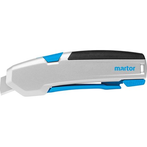 Martor SECUPRO 625 cutter gris aluminio robusto (1/5)