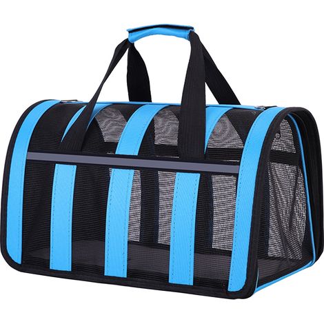 Transporteur Pour Animaux - 40 x 27 x 24 cm - Tissu Oxford - Pour Chats Et Chiens De Petite À Moyenne Taille Jusqu’à 15 lb - 1 Pièce (1/5)