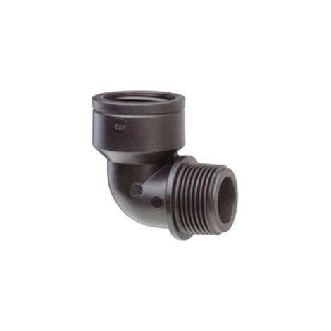 Plasson - Coude 90° mâle/femelle fileté taraudé 3/4"x3/4" - 515707