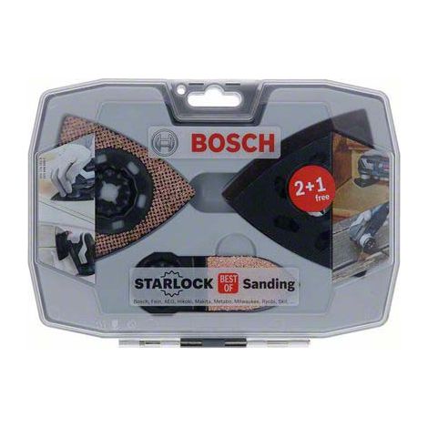 Bosch Zubehörset Starlock Best of Sanding Set, 6-teilig (1/5)