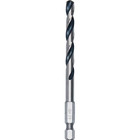 Bosch Drill bits HSS PointTeQ Hex Drill Bit 6.0mm 10pc 2608577546 (1/5)