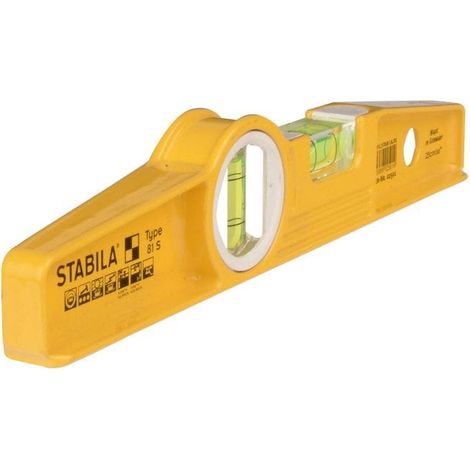 Stabila 81S-10ML Magnetic Torpedo Level 25cm Display (10 x 81S10ML) STB81S10MLCD