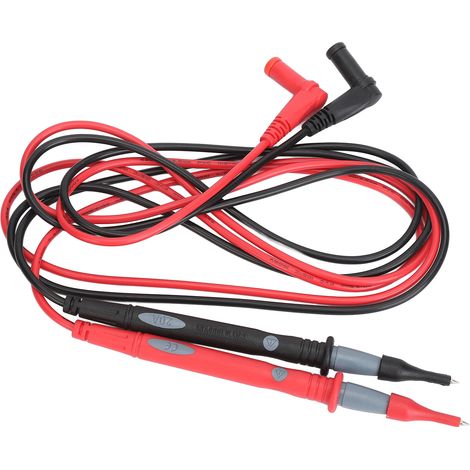 20 Stück Multimeter-Prüfkabel mit Krokodilklemmen, Nadelspitzen und Anschlusskabeln, Prüfhaken, 1000 V (1/5)