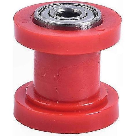 Guide roue tendeur galet chaîne 8mm 10mm pour mini moto et moto, rouleau guide de chaîne universel (1/5)