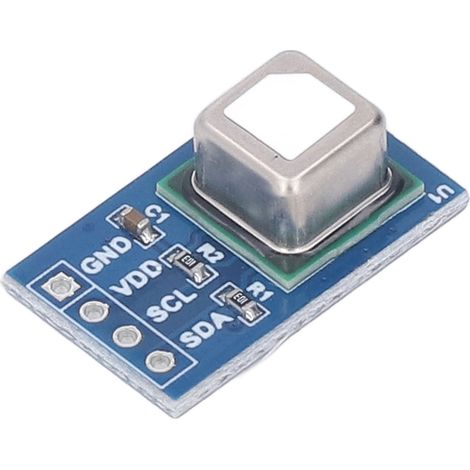 CO₂-Detektormodul 400–5000 ppm, Gassensor mit Temperatur- und Feuchtigkeitsmessung, 2,4–5,5 V für die Innenraumlüftung (1/5)