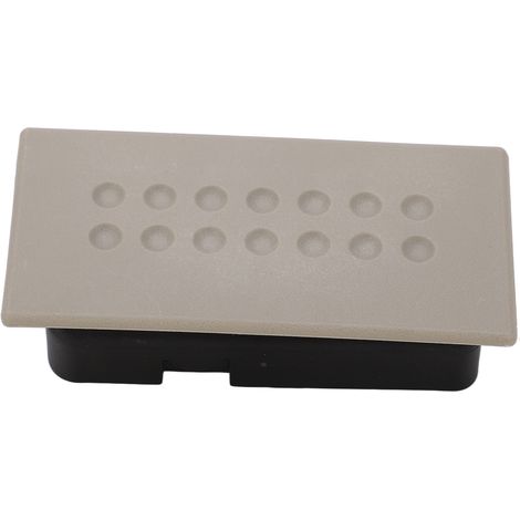 Poignée de boîte à gants 5JM53ZJ8AA Remplacement loquet compartiment porte pour DODGE DAKOTA RAM 1500 2500 3500 Gris (1/5)
