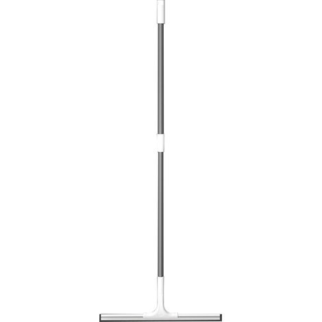 Raschietto per Vetri in Alluminio – Lama in Gomma Morbida, Leggero 400g e Antigraffio – Design Ergonomico – Ideale per Finestre, Piastrelle e Parabrezza Auto (1/4)