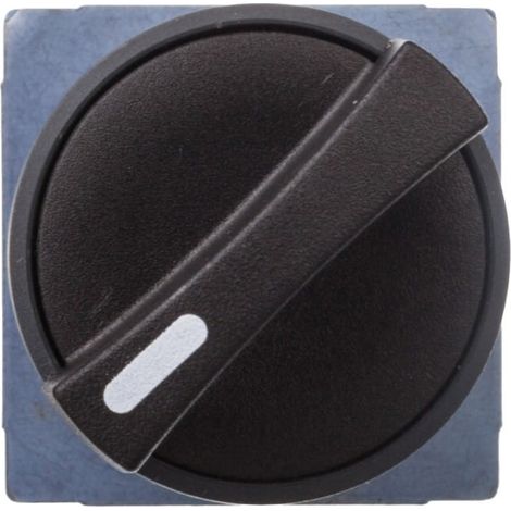 Interruttore a 2 posizioni, manopola da 22 mm, nero, 1Z, non ritorno, XB7ND21