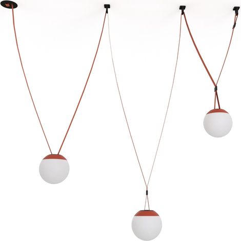 Lampada configurabile "Axia 6" - 3 lampade a sfera 12W + nastro