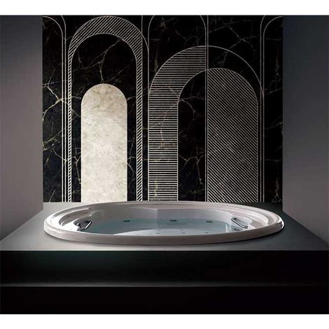 Vasca Idromassaggio Perla - Treesse - Ø 182x65 h (1/4)
