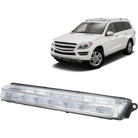 Phare diurne étanche pour Mercedes Benz X164 GL320 GL350 GL450 GL550 2007‑2013 côté droit, référence 1649060451