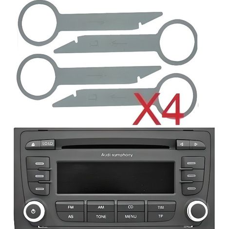 4 Clés clef extraction autoradio démontage audi Symphony audi a3 AUDI a4 tt Skyexpert