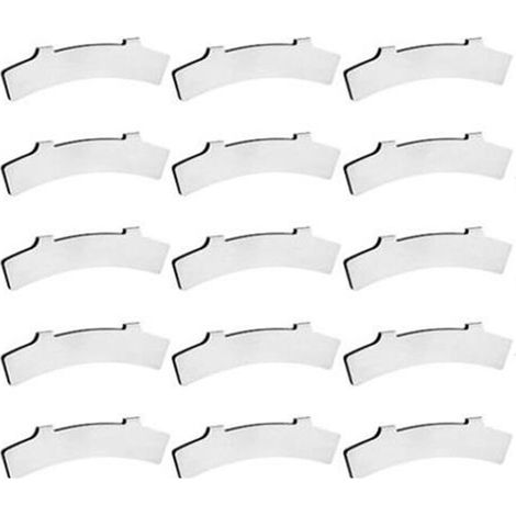 Convient aux plaquettes de frein à disque 15 pièces, cales d'extension de réglage auxiliaires pour la réparation des freins à disque de vélo, ajusteur de cales de frein à disque de vélo (1/5)