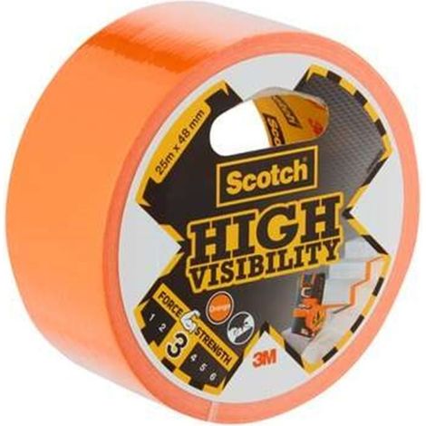 Cinta adh 48mmx 25mt amer al.vis. nar high visibility scotch