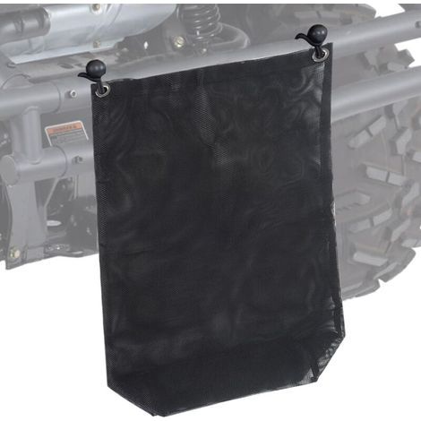 UTV-Müllsack aus PVC-Netz für Autos der ATV-Serie, kompatibel mit Polaris RZR, Can-Am, CFMOTO, Teryx, Mule, Arctic Cat, Pioneer, Golfwagen (schwarz) (1/5)