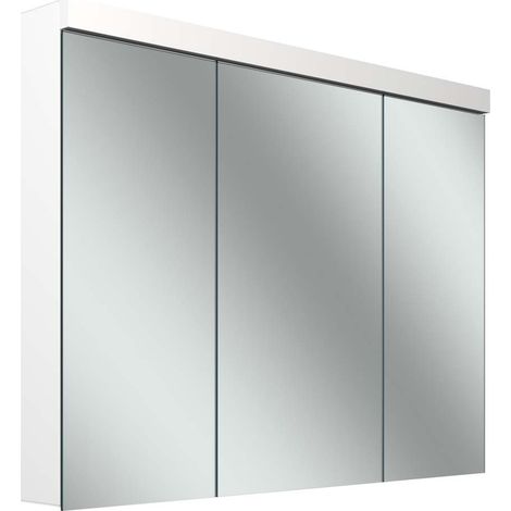 Schneider LOW plus LED armoire de toilette, 3 portes 30/40/30cm,