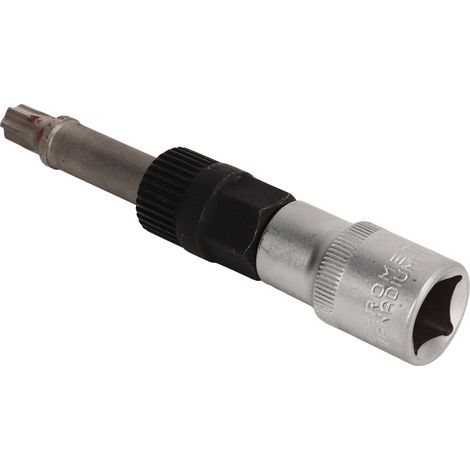 Clé à molette pour alternateur, entraînement 1/2 pouce, T50, 33 cannelures, pour poulie d'alternateur, compatible avec Mercedes-Benz 606, 648 et 642 (à partir de 1998). (1/5)