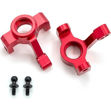 Blocs de roulettes en aluminium, moyeux en C, bloc de direction, supports d'essieu, ensemble de jointures de remplacement pour TRAX4 1/18 LaTx Teton Desert Prerunner Rally, pièces de rechange 7532 755 (1/5)