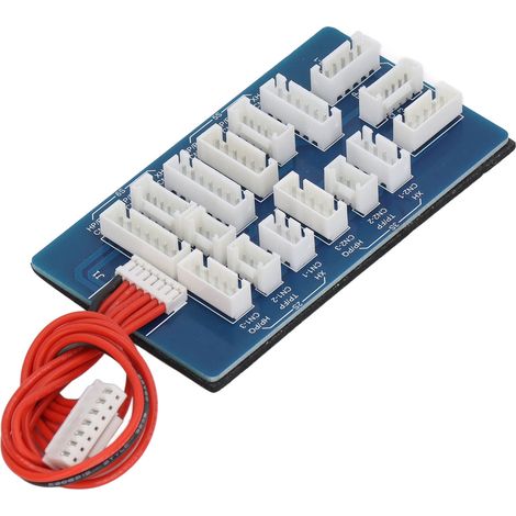 Parallel-Ladeplatine B6 2S‐6S TP FP JST XH HP PQ EH Batterie-Balancer-Erweiterungsladegerät (1/5)