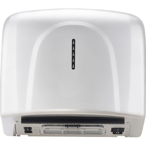 Mophorn Secador de manos automático de 1300 W con filtro HEPA, fabricado en acero inoxidable, ideal para montaje en pared en baños de hoteles, aeropuertos, oficinas, hospitales y entornos comerciales (1/5)