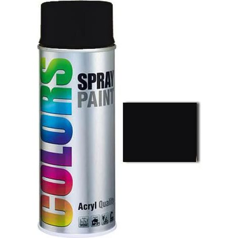 Motip Dupli Bombolette Spray - Nero Opaco - 400 ML