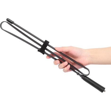 Antenne talkie-walkie pliable SMA®F de 108 cm (42,5 pouces) pour radio bidirectionnelle (1/5)