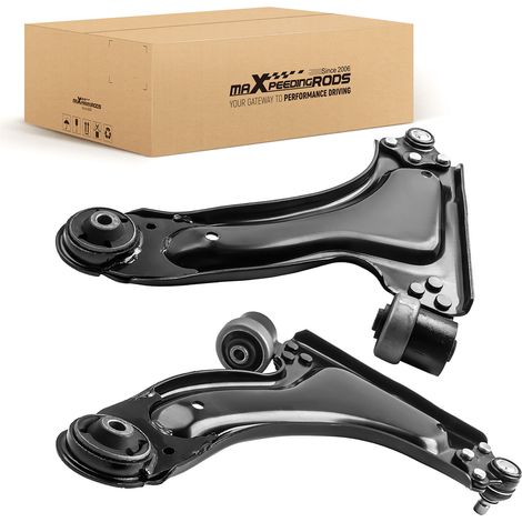 PAIR FRONT L+R WISHBONE CONTROL ARMS FOR OPEL/VAUXHALL CORSA X01 00-14 13140037 (1/5)