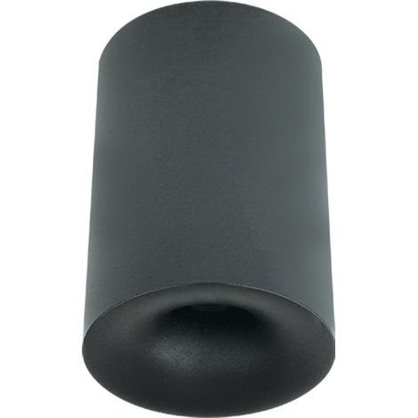 Spot LED Saillie 10W IRC90 IP54 Noir Sablé ZAMBELIS 25295 - 36 deg - Blanc chaud - 3000K