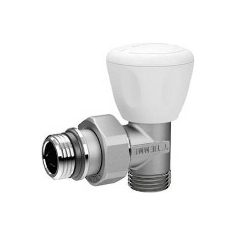 VANNES MANUELLES À ÉQUERRE AVEC RACCORD POUR TUYAU PEX MULTICOUCHE Dimensions : 3/8" 24x19 fil (D.16)
